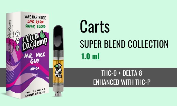 Viva La hemp Super blend carts collection