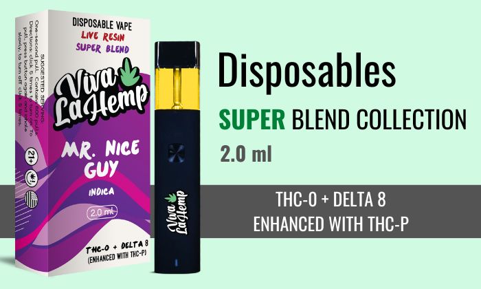 Viva La hemp Super blend disposable collection
