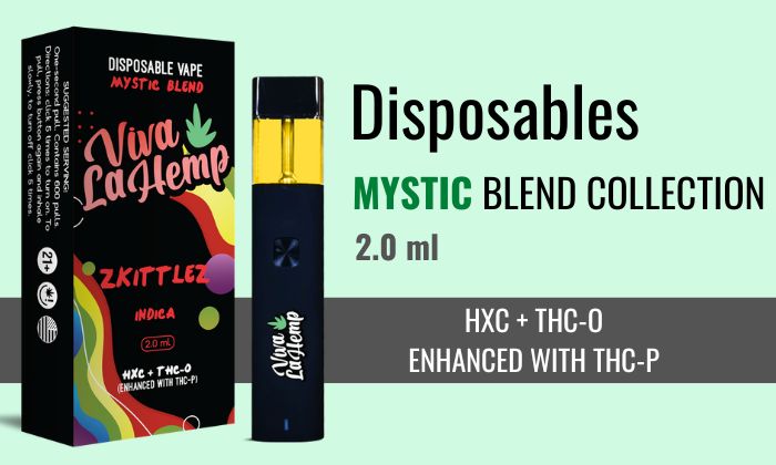 Viva La hemp mystic blend disposable collection