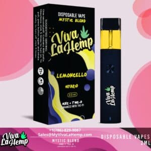 Viva La Hemp Disposable - Mystic Blend - Lemoncello - Hybrid