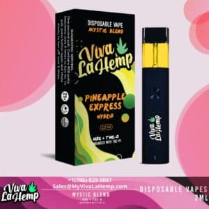 Viva La Hemp Disposable - Mystic Blend - Pineapple Express - Hybrid
