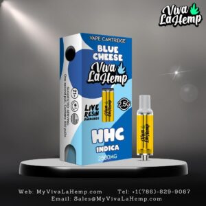 BLUE CHEESE - INDICA - Viva La Hemp HHC Carts