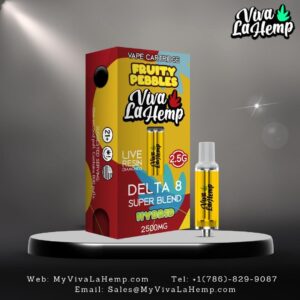 FRUITY PEBBLES - HYBRID - Viva La Hemp Super Blend Carts