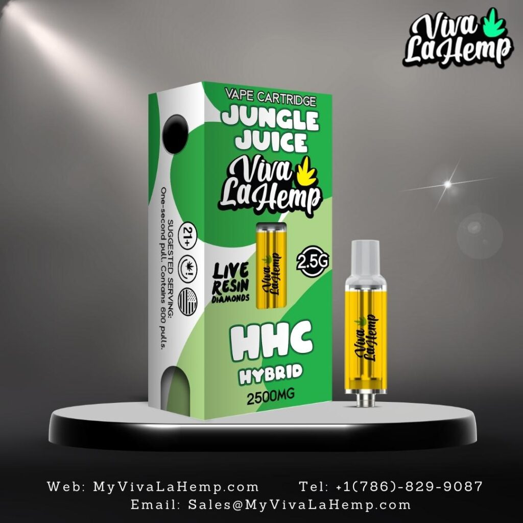 JUNGLE JUICE - HYBRID - Viva La Hemp HHC Carts