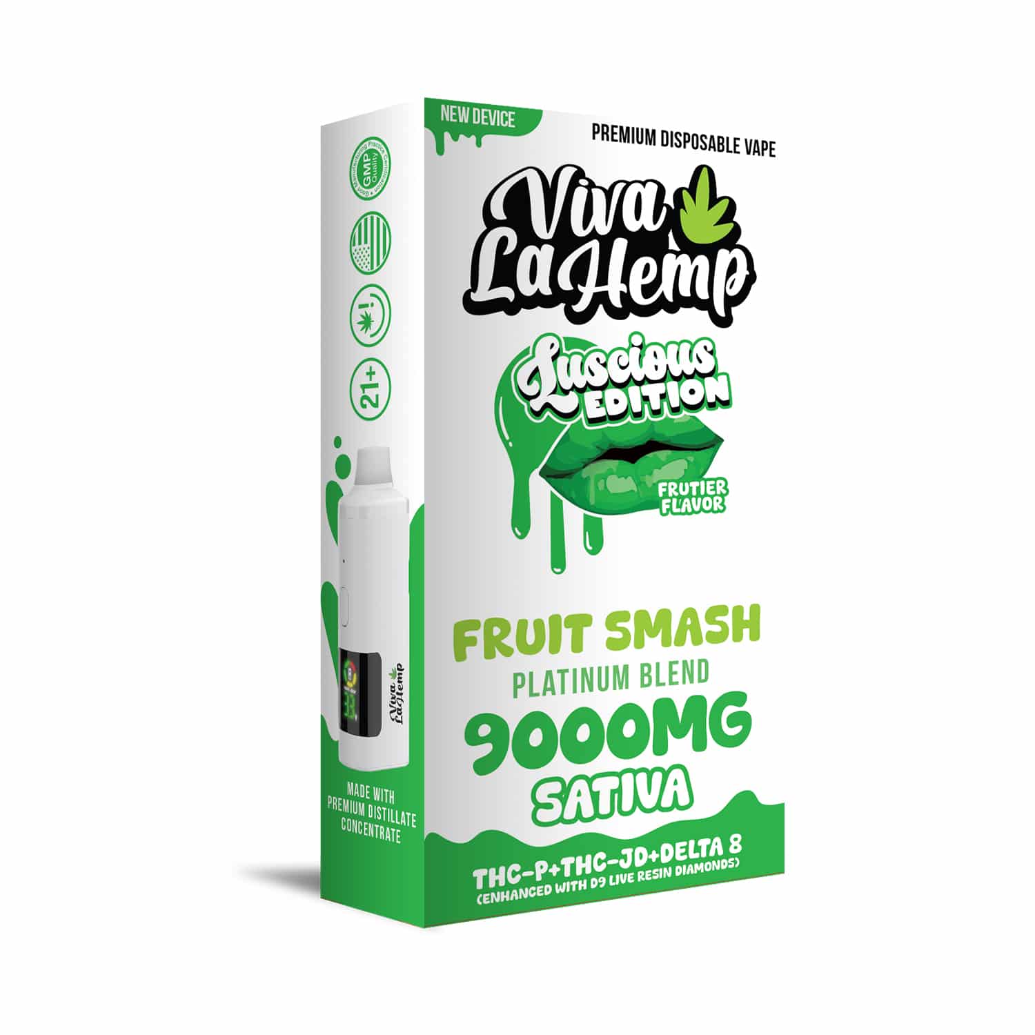 Fruit Smash - Sativa <br>Platinum Blend – Disposable Vape 9ML