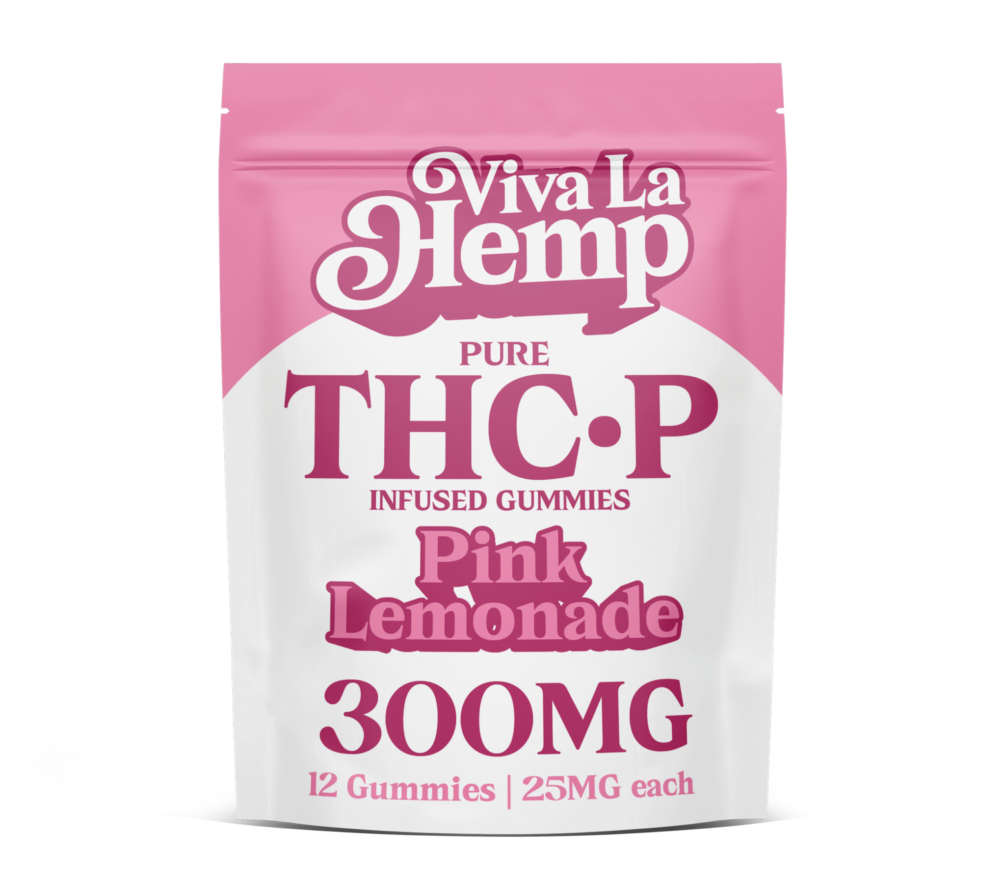 Pure THC-P Infused Gummies <br> 300MG - Pink Lemonade