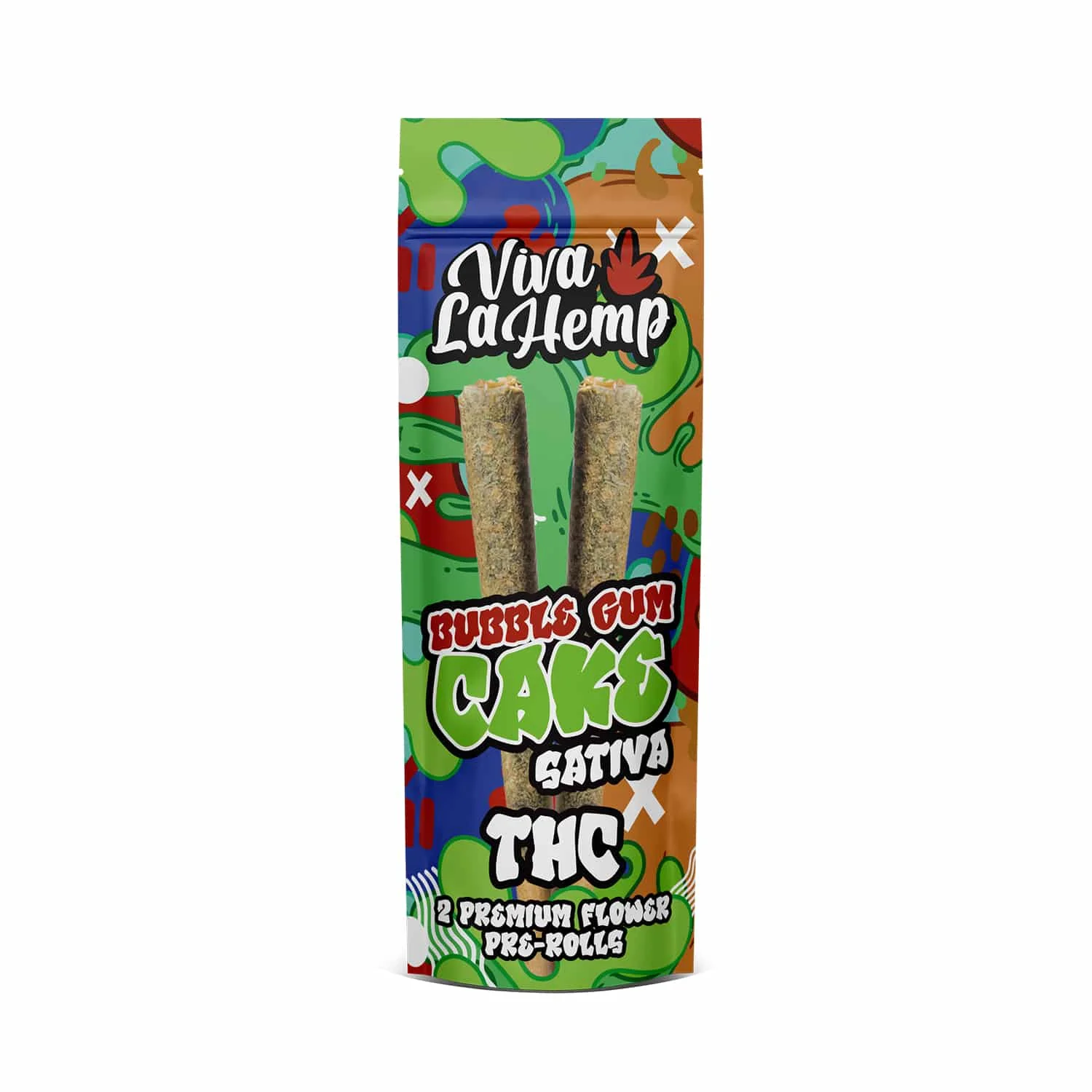 Bubble Gum Cake - Sativa <br> THC Cones - 2CT