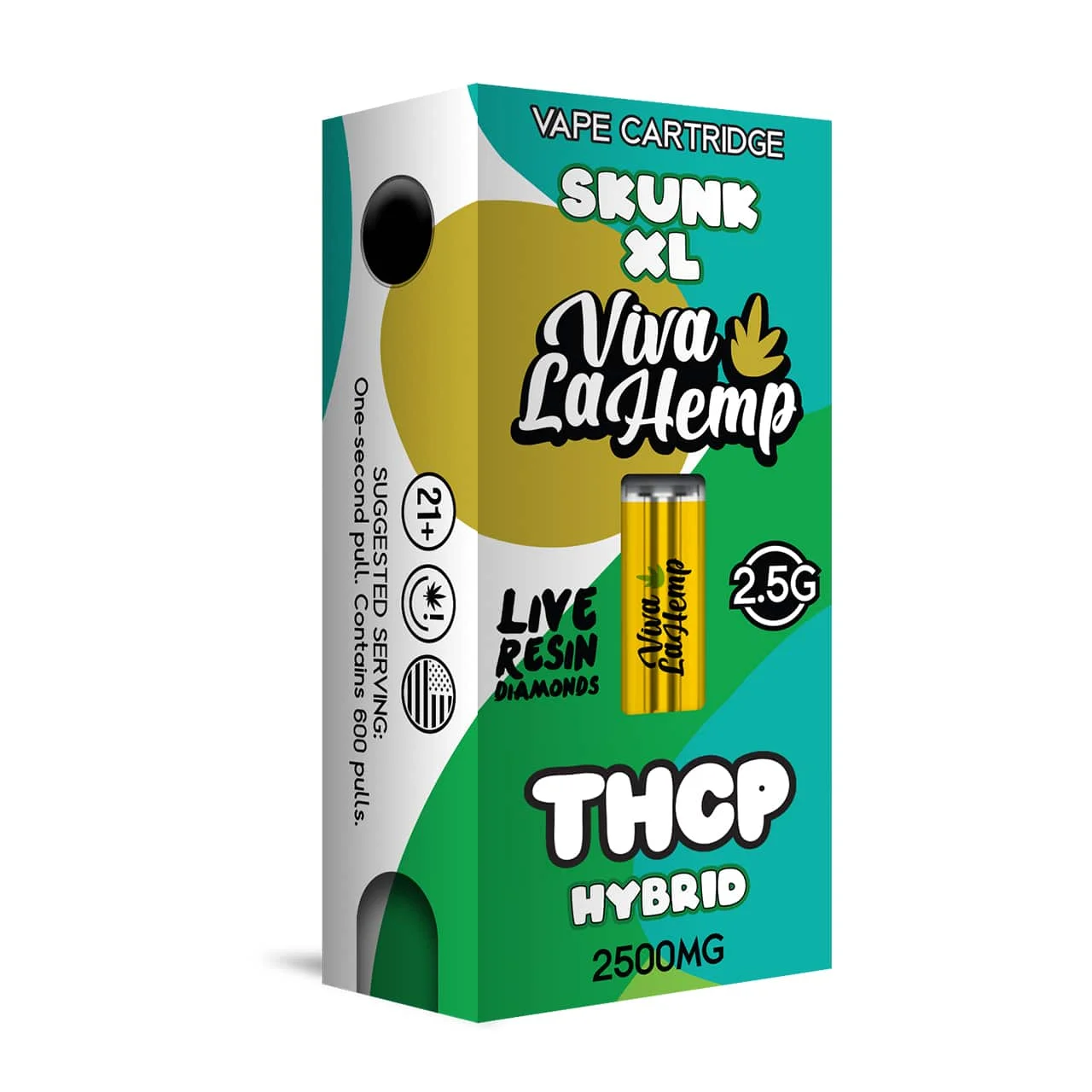 THC-P - Vape Cartridges - 2500MG <br>Skunk XL - Hybrid
