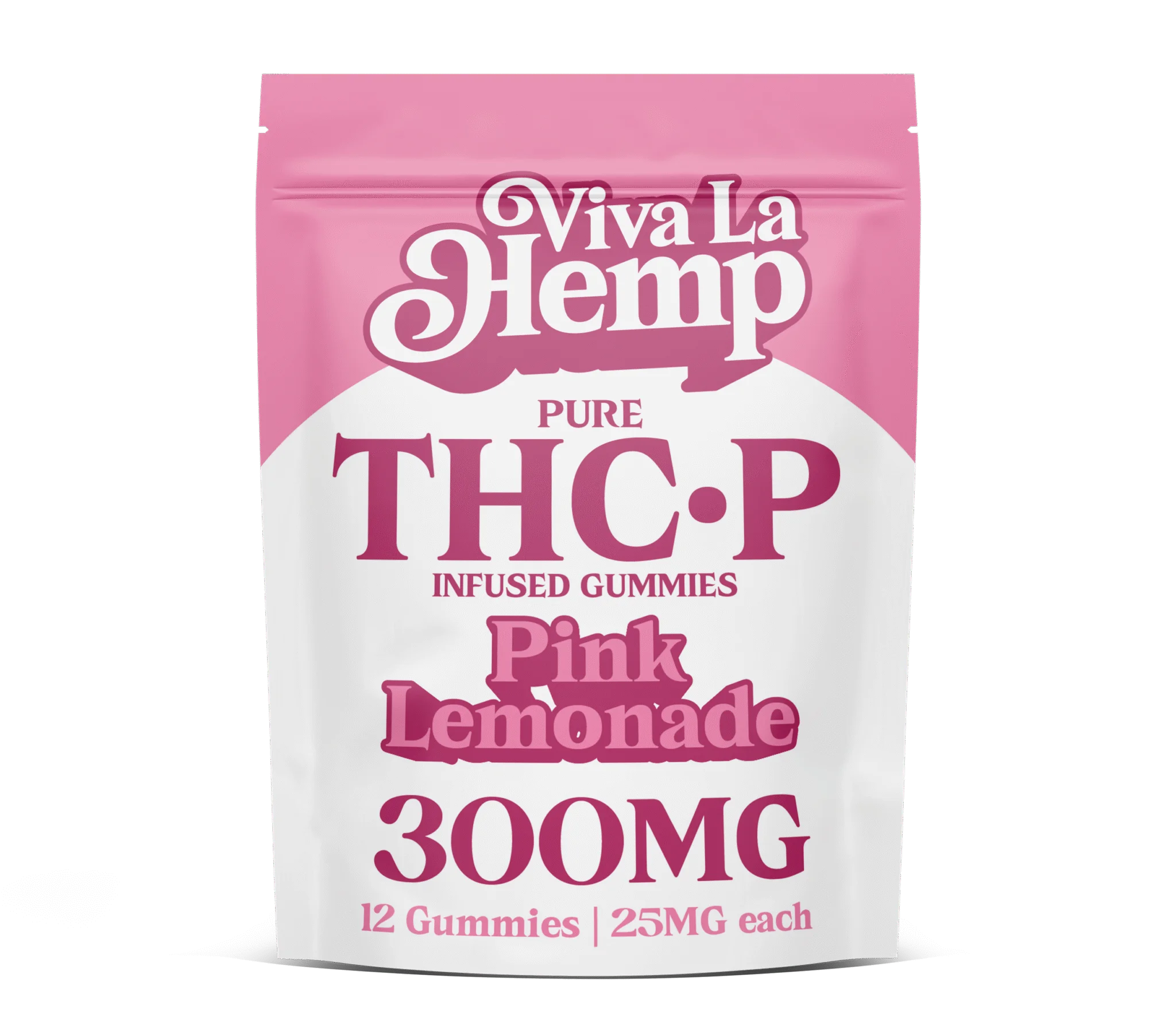 Pure THC-P Infused Gummies <br> 300MG - Pink Lemonade